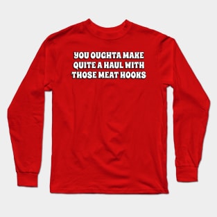 Meat Hooks Long Sleeve T-Shirt